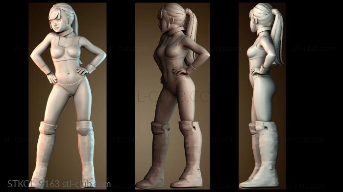 Статуэтки девушки STKGL_9163