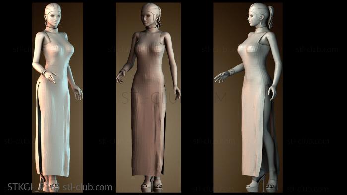 Статуэтки девушки STKGL_9165