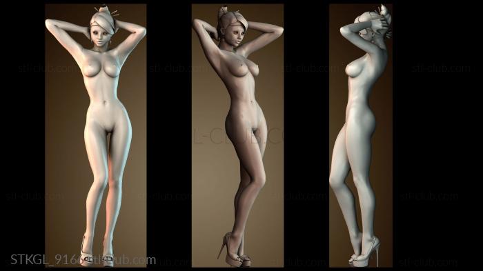 Статуэтки девушки STKGL_9166