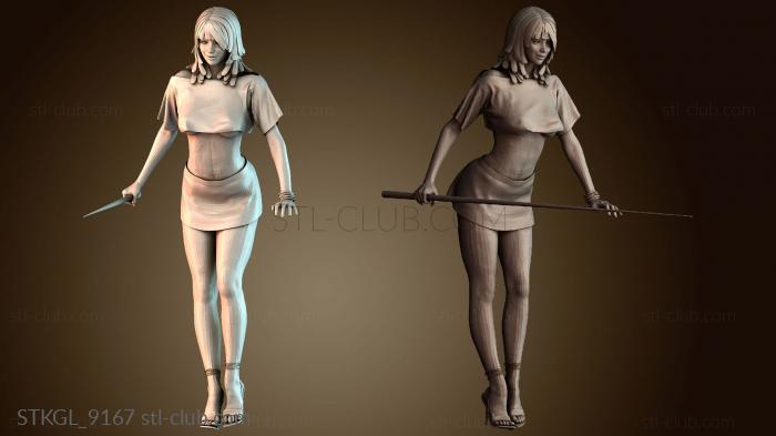 Статуэтки девушки STKGL_9167