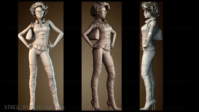 Статуэтки девушки STKGL_9173