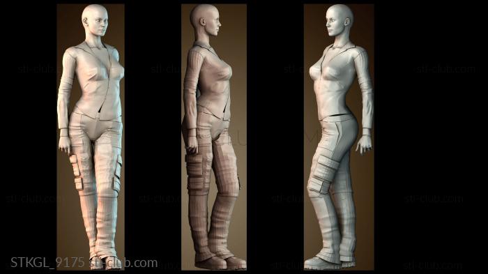 Статуэтки девушки STKGL_9175