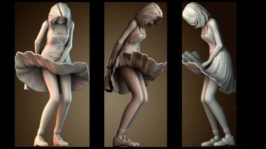 3D модель Красивая девушка (STL)