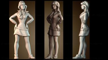 3D модель Официантка (STL)