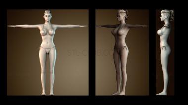 3D модель Женщины (STL)