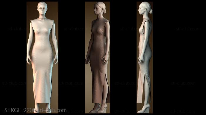 Статуэтки девушки STKGL_9208