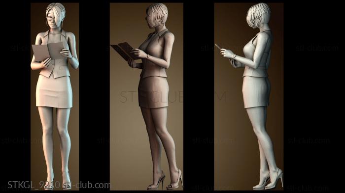 Статуэтки девушки STKGL_9210