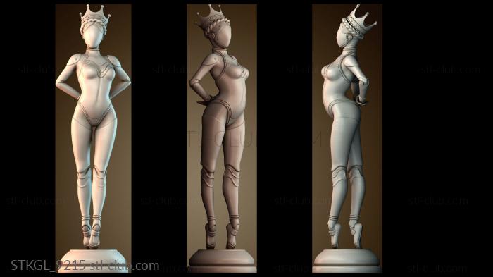 Статуэтки девушки STKGL_9215