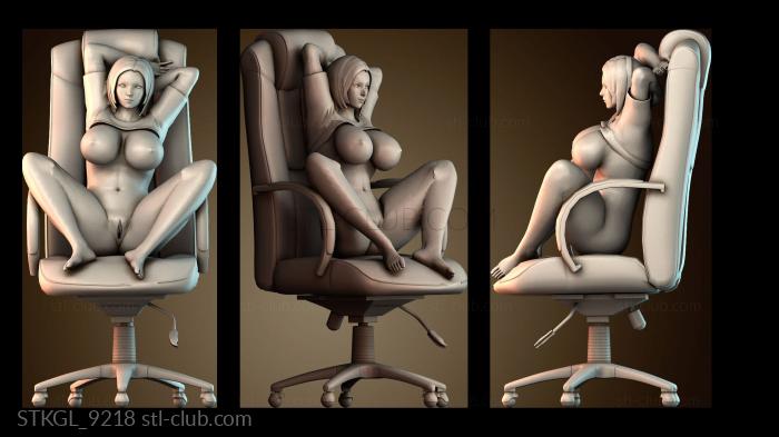 Статуэтки девушки STKGL_9218