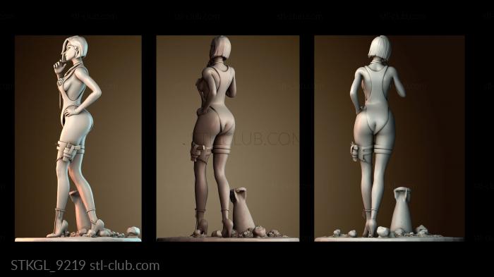 Статуэтки девушки STKGL_9219