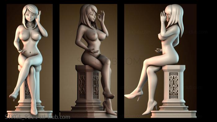 Статуэтки девушки STKGL_9221