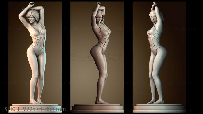 Статуэтки девушки STKGL_9225