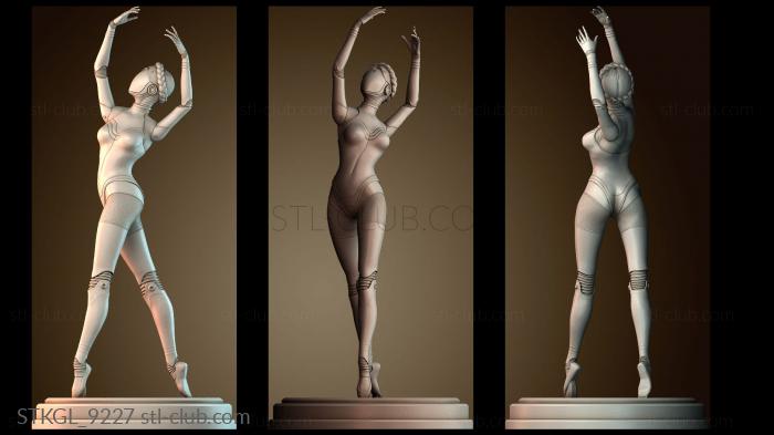 Статуэтки девушки STKGL_9227