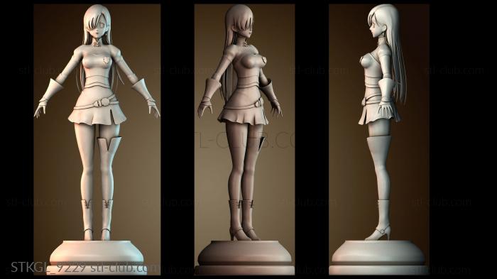 Статуэтки девушки STKGL_9229