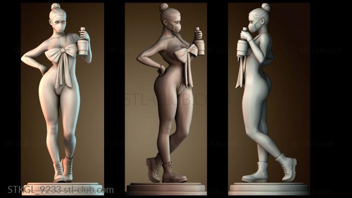 Статуэтки девушки STKGL_9233