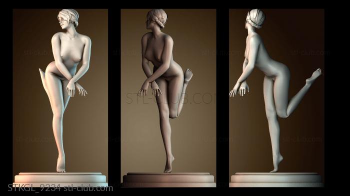 Статуэтки девушки STKGL_9234