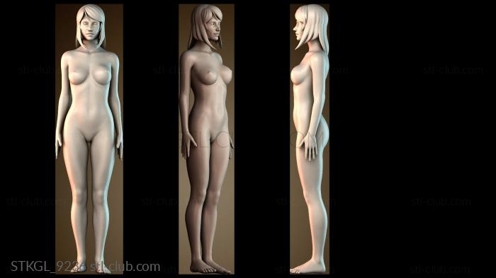 Статуэтки девушки STKGL_9236