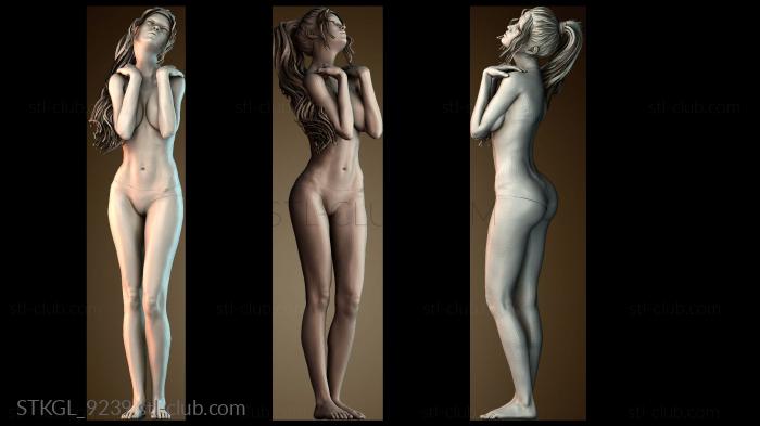 Статуэтки девушки STKGL_9239