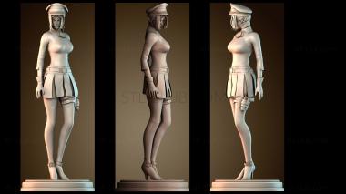 3D модель Девушка в школе убийц (STL)