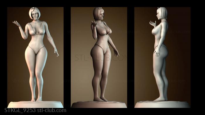 Статуэтки девушки STKGL_9253