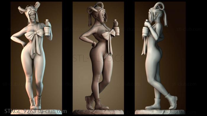 Статуэтки девушки STKGL_9263