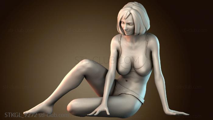 Статуэтки девушки STKGL_9272