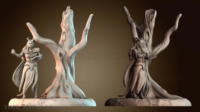 Статуэтки девушки STKGL_9277