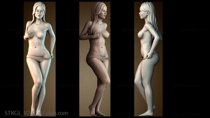 Статуэтки девушки STKGL_9281