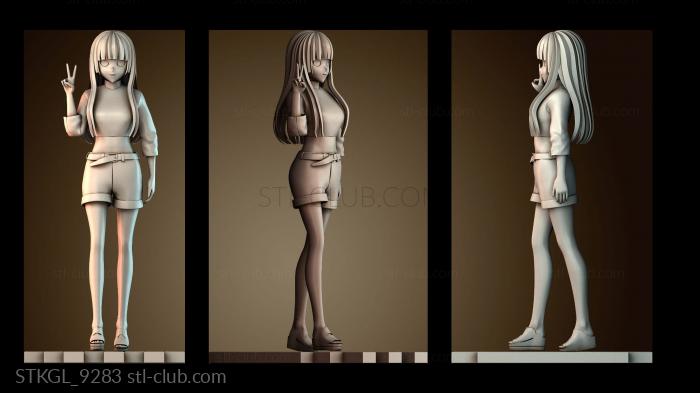 Статуэтки девушки STKGL_9283