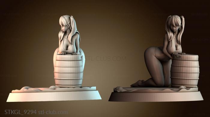 Статуэтки девушки STKGL_9294