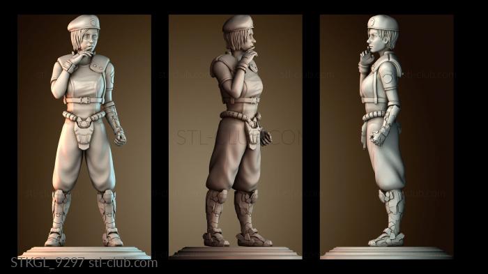 Статуэтки девушки STKGL_9297