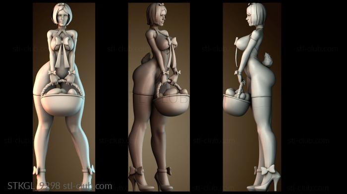 Статуэтки девушки STKGL_9298