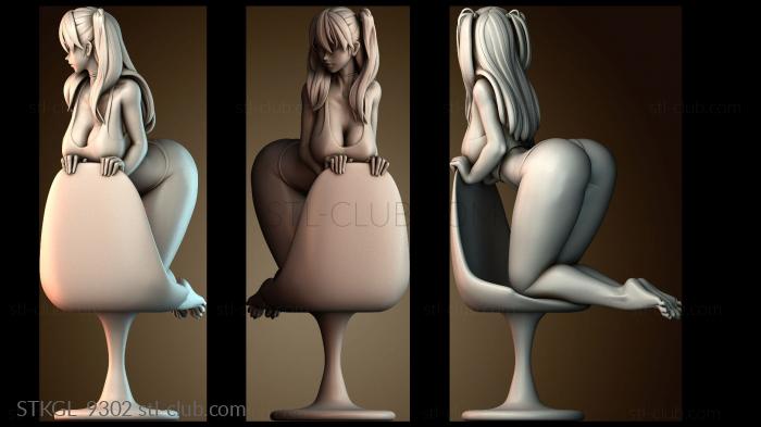 Статуэтки девушки STKGL_9302