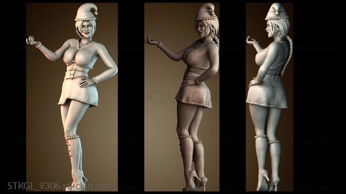 Статуэтки девушки STKGL_9306