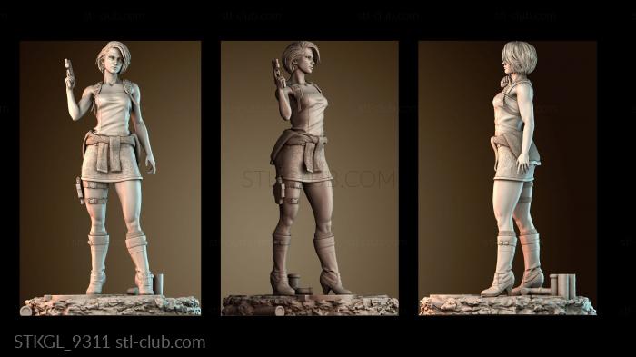Статуэтки девушки STKGL_9311