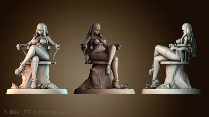 Статуэтки девушки STKGL_9316