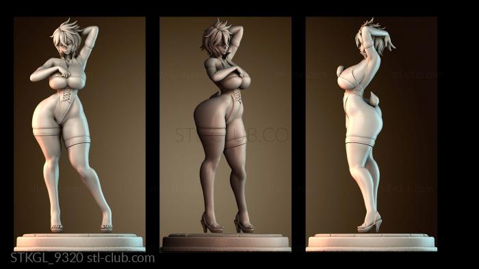 Статуэтки девушки STKGL_9320