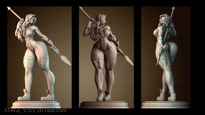 Статуэтки девушки STKGL_9322