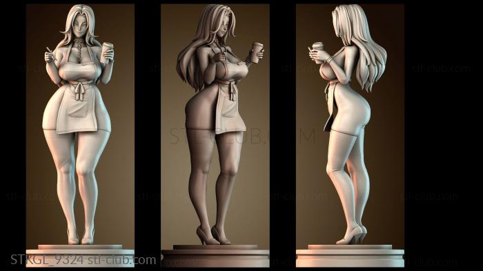 Статуэтки девушки STKGL_9324