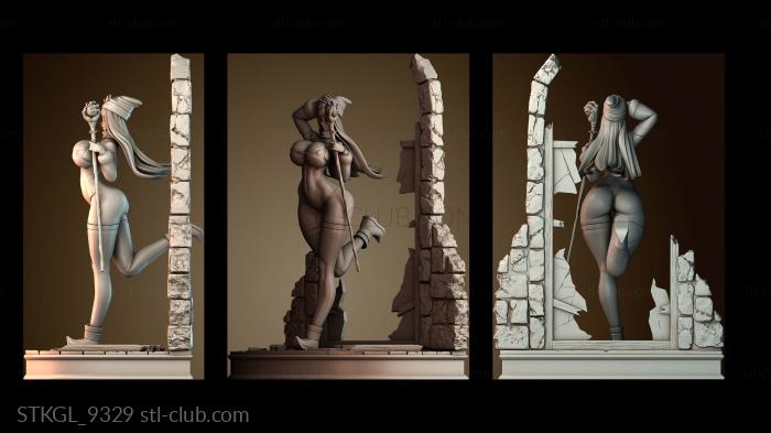 Статуэтки девушки STKGL_9329