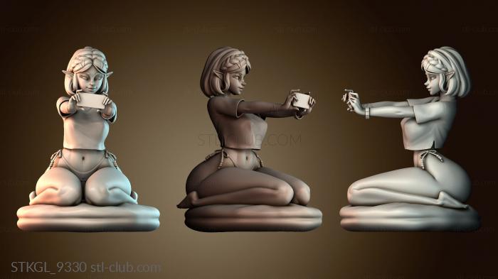 Статуэтки девушки STKGL_9330