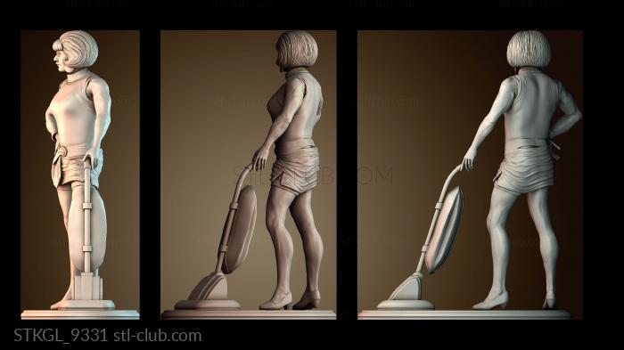 Статуэтки девушки STKGL_9331