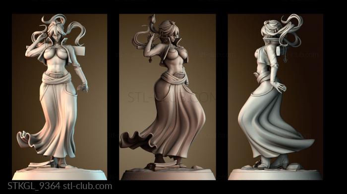 Статуэтки девушки STKGL_9364
