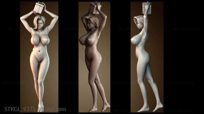 Статуэтки девушки STKGL_9371