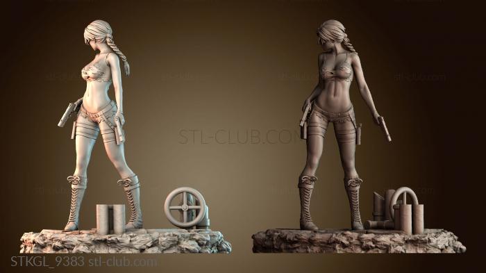 Статуэтки девушки STKGL_9383