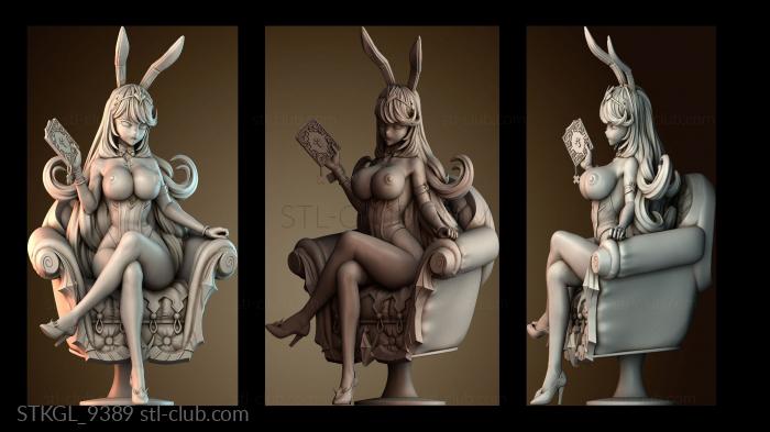 Статуэтки девушки STKGL_9389