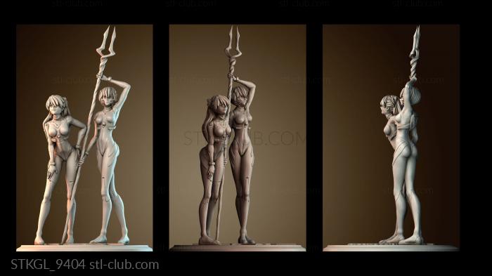 Статуэтки девушки STKGL_9404