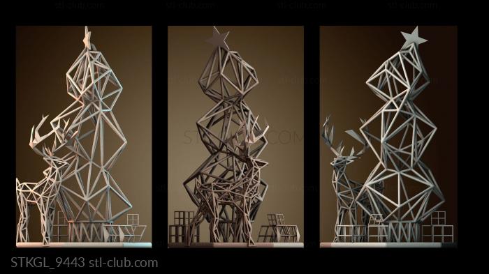 Статуэтки девушки STKGL_9443