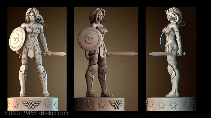 Статуэтки девушки STKGL_9458