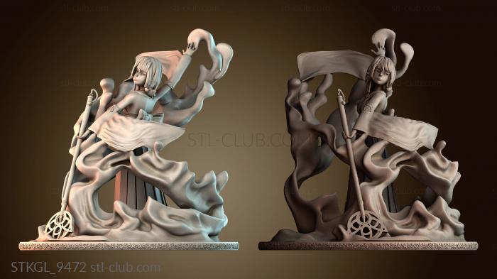 Статуэтки девушки STKGL_9472